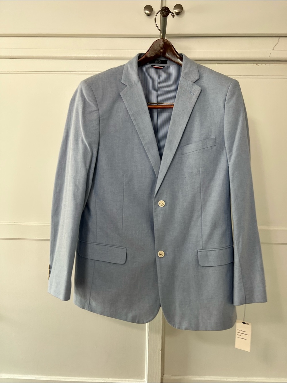 Tommy Hilfiger Light Blue Two-Button Men's Blazer